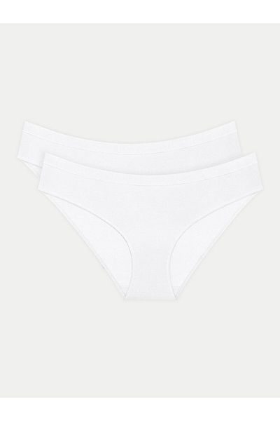 Triumph Women's Set of 2 pairs of classic briefs 10224794 White