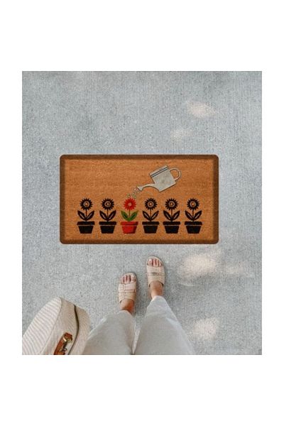 Chilai Home Entrance mat, 45x65cm, Flowers