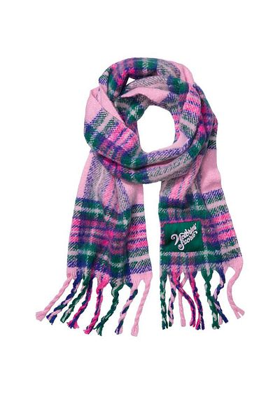 Victoria's Secret Eșarfă, Plush, Flora Plaid roz, Victoria's Secret