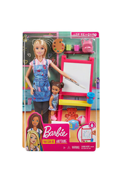 mattel Barbie Playset, Barbie Drawing Teacher Doll