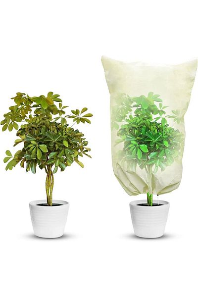Aohcae frost protection cover for plants, textile, white, 60 x 80 cm