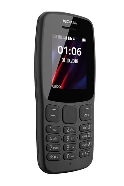 Nokia 106 Dual Sim Mobile Phone - Black