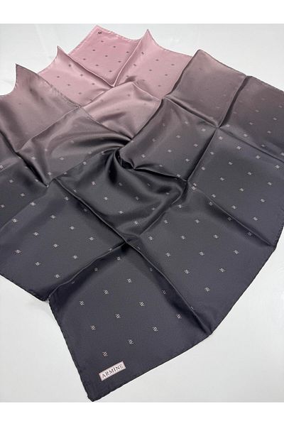 Armine Twill Silk Scarf 8338-87t