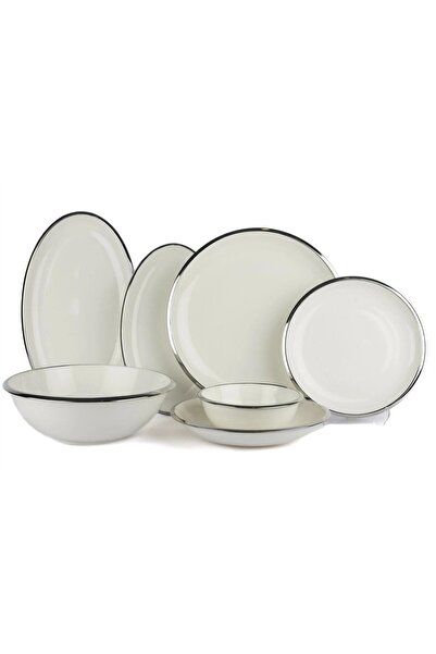 MIKASA Moor Silver Narrow 27 Parça Yemek Takımı