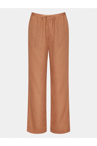 Triumph Women's Pyjama Pants 10218287 SILKY SENSUALITY J TROUSERS 01 Brown
