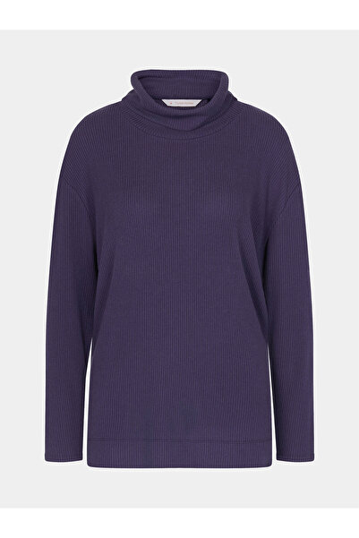 Triumph Hanorac pentru femei 10216560 PULOVER TERMIC MYWEAR Bleumarin