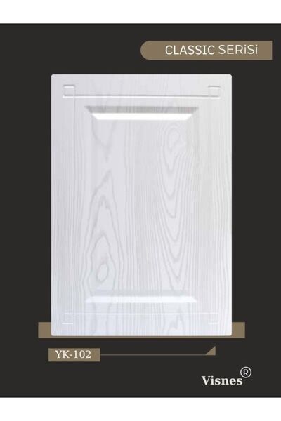 VISNES Özel Ölçü Mutfak Dolap Kapağı Banyo Kapağı Membran Kapak Classic Serisi