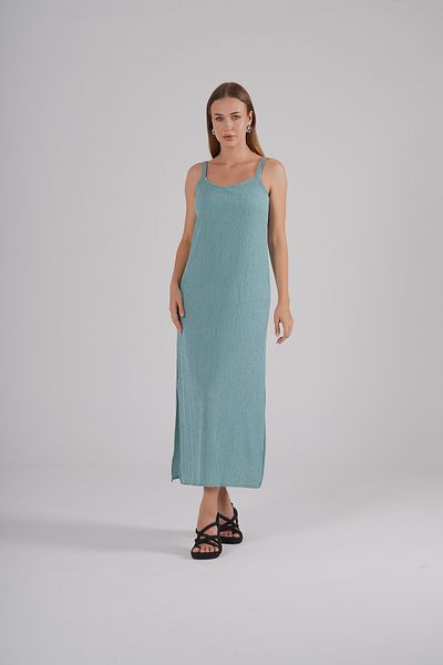 Rouge basıc Escobar Maxi Length Dress with Rope Straps