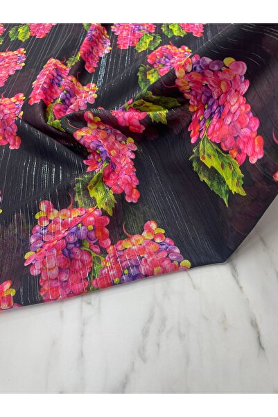 ipekkumaş فستان شيفون لامع منقوش مع تنورة وقميص شال يباع حسب قطع منتجاتنا 1 قطعة 1 متر