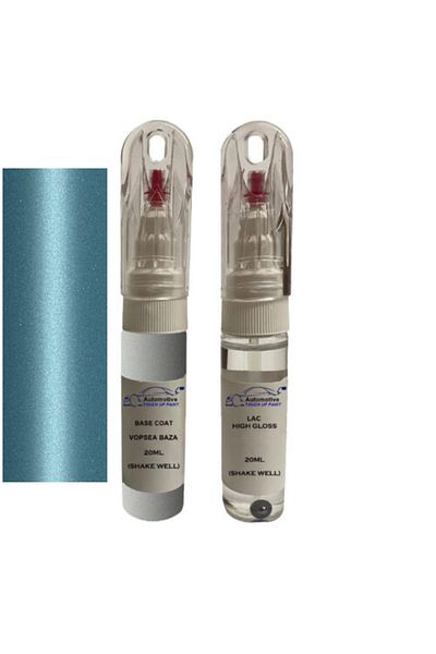 YLKRS AUTOMOTIVE Kit retus vopsea touch up Toyota Yaris 8S9 (Light Blue)