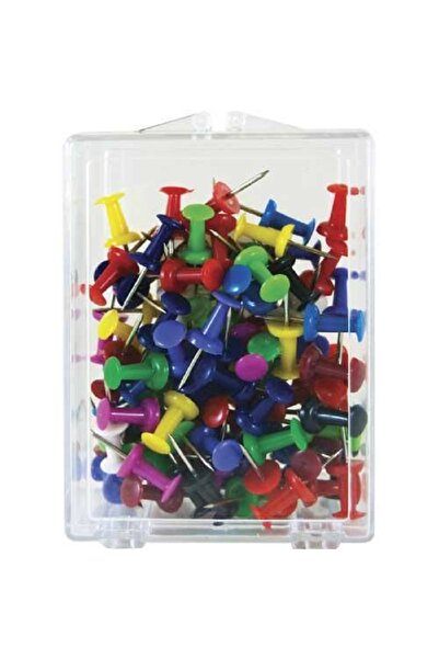 Roco دبابيس دفع - ألوان متنوعة - معدنية وبلاستيكية - متينة وقابلة لإعادة الاس...