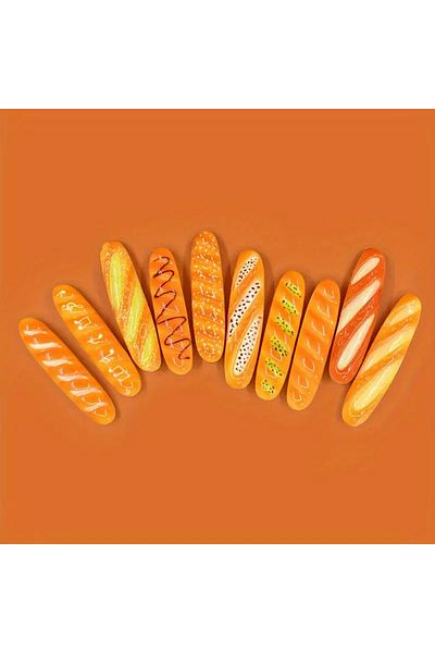 LavinTheMavi Mini Bread Set - 10 Pieces
