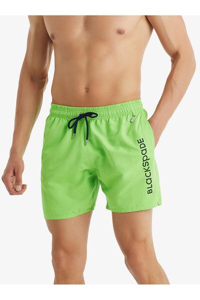 Blackspade Ανδρικό πράσινο μαγιό - Quick Dry, Inner Mesh, Μαγιό με τσέπες