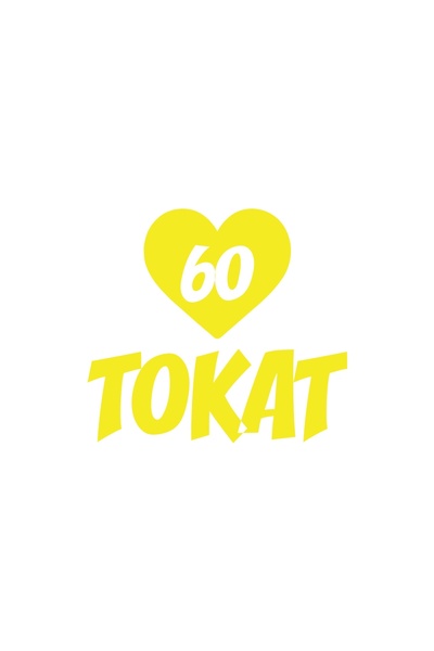 Reysa Tasarım Heart 60 Slap Car Sticker 17X17 cm Yellow