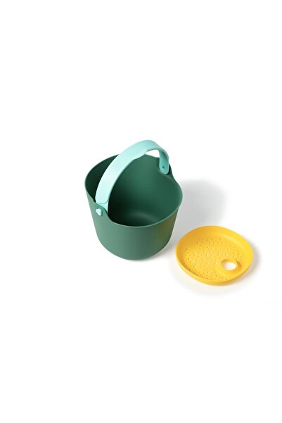 Quut Bucki Garden Green Sieved Bucket Children's Beach Toy