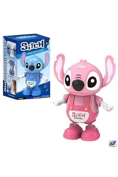 Lilo & Stitch Interactive Figurine ANGMAD, Sitch Dancing with LED Lights and Voice Recording