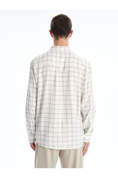 LC Waikiki Lcw Vision Comfortable Fit Long Sleeve Plaid Men's Shirt