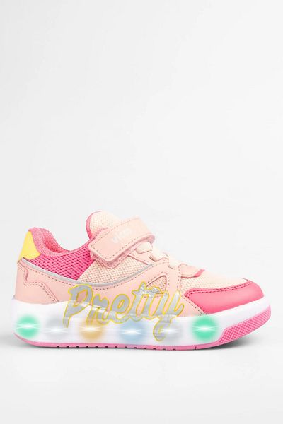 Vicco Number 24-33 Lighted Orthopedic Girls' Sports Shoes