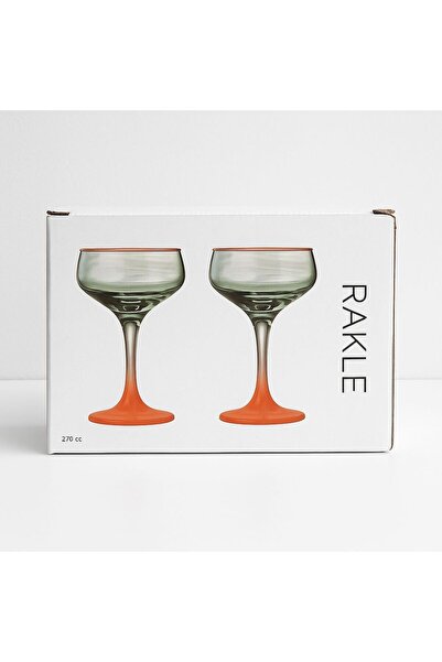 ela777 2'li Kadeh Seti Kadeh Bardagı Ayaklı Bardak 270 Cc