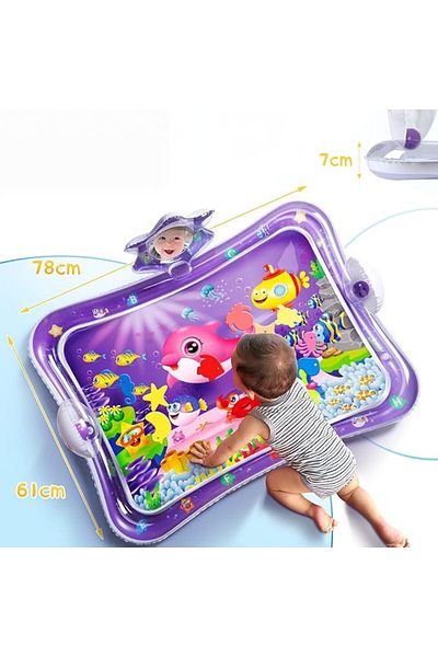 KmmiFF Baby water mat, KmmiFF, PVC, multicolor, 78x61 cm