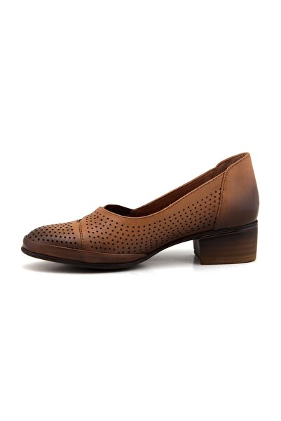 Venüs 2312504 Genuine Leather Heeled Women's Shoes