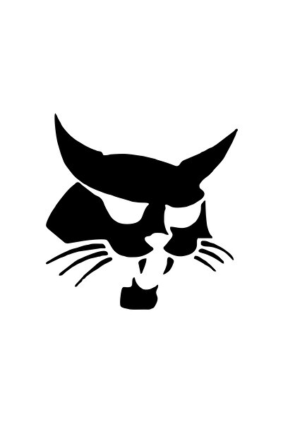 Reysa Tasarım ملصق سيارة ساموراي كات مقاس 17x17 سم باللون الأسود