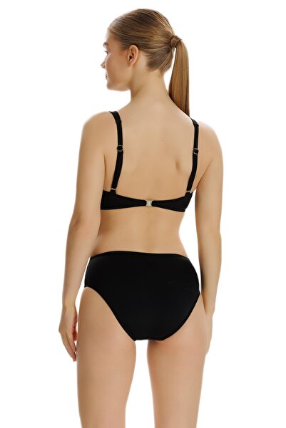 ZEKİ Zeki Siyah Yüksek Bel Bikini