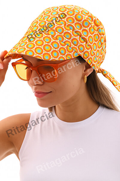 Ritagarcia Safari Bağlamalı Siperli Bandana Vizör