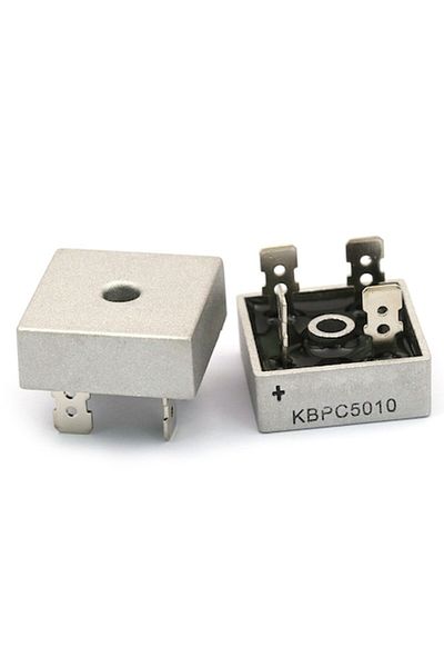 OEM Set 2 bridge rectifiers 50A, 1000V, square, aluminum