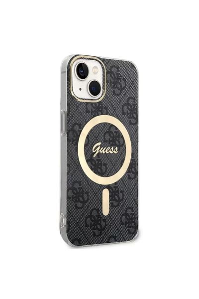 Guess Case 4g Magsafe Iphone 15 Black