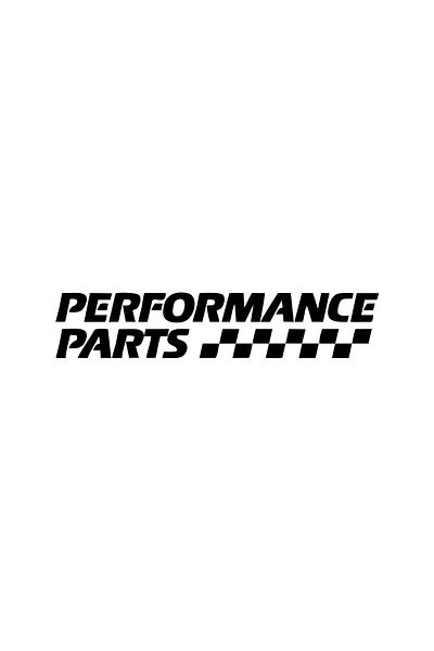 Reysa Tasarım Performance Parts Car Sticker 17X17 cm Black