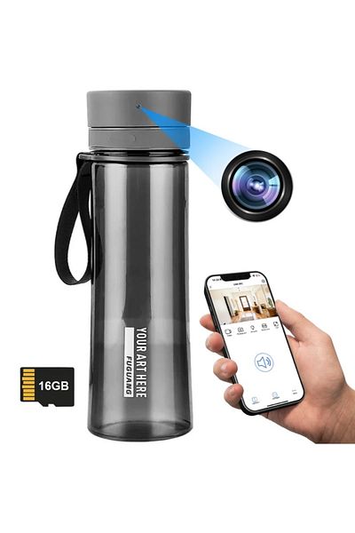 iUni Mini Glass Camera iUni IP48, Wi-Fi, 16GB, Full HD, Live View on Phone