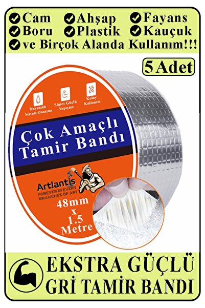 Artlantis Bandă de reparații multifuncțională, 5 bucăți, impermeabilă, rezist...