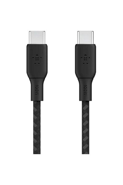Belkin كابل شحن ومزامنة Boost Charge USB-C إلى USB-C بطول 2.00 متر (6.56 قدم)