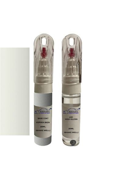 YLKRS AUTOMOTIVE Kit retus vopsea touch up Mitsubishi Dingo MIT4727 (Scotia White)