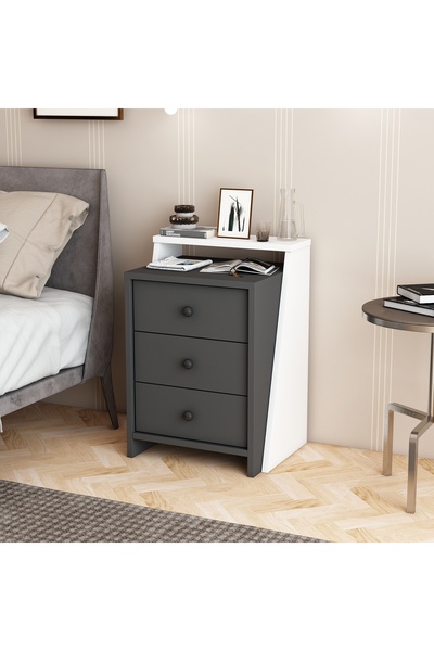 Home Mobiga Zenit 3 Çekmeceli Komodin Şifonyer