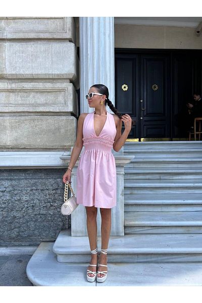 Hotfashion DRESS WITH DECOLTED BACK