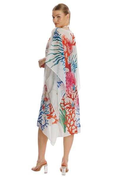 ZEKİ Clever Patterned Chiffon Dress