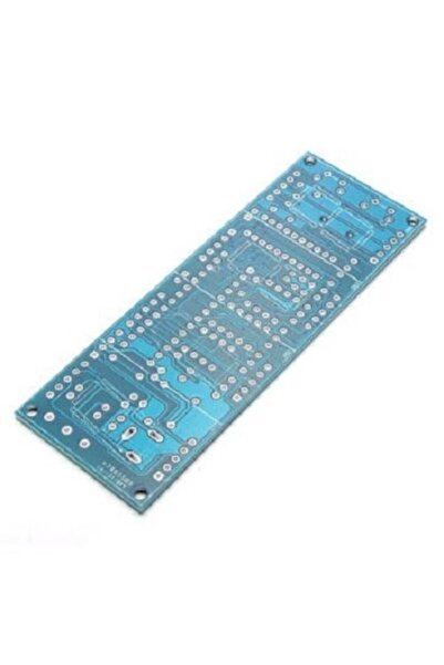 OEM DIY Kit Electronic Clock with Thermometer - White