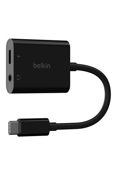 Belkin Rock Star 3.5 mm Audio + USB-C from USB-C AV Adapter
