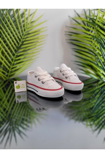 elma bebe Potrivire confortabilă Fată Băiat Bebeluş Unisex Bebeluş Copii Pantofi sport scurti din pânză cu șireturi
