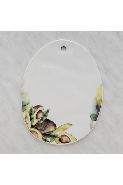 HomeVibes Platou de servire AVOSSA 26x25 cm