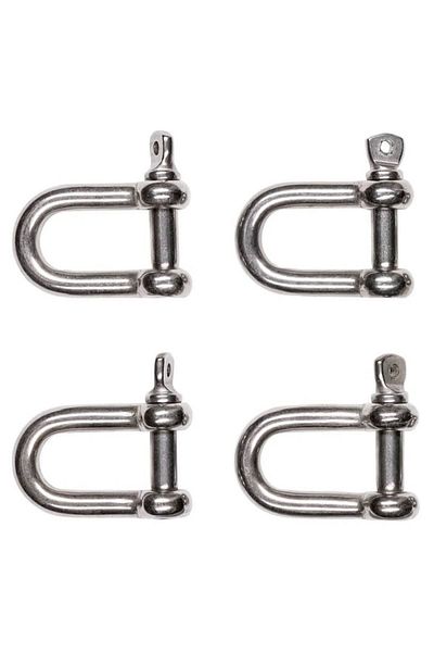 PARKSIDE Set 4 coliere fixare cablu din otel 10mm, maxim 200kg, Parkside