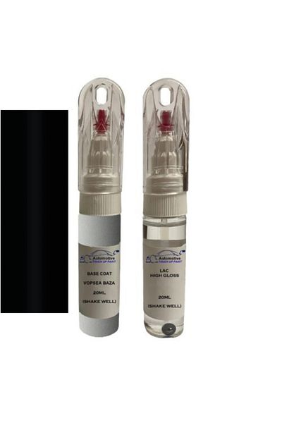 YLKRS AUTOMOTIVE Kit retus vopsea touch up Mitsubishi Lancer MIT4590 (Lamp Black)
