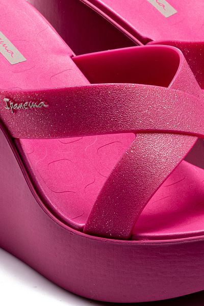 İpanema High Fashion Slide Women's Flip Flops Fuchsia 35/40