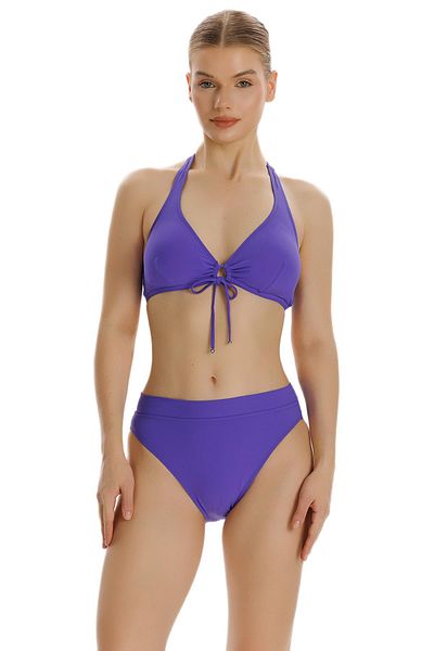 ZEKİ Zeki Purple Bikini Top
