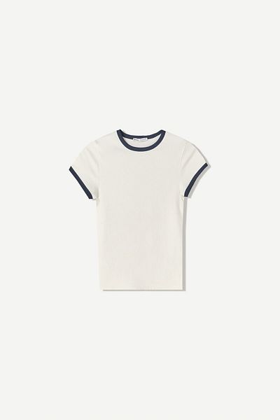 Bershka Short sleeve contrast T-shirt