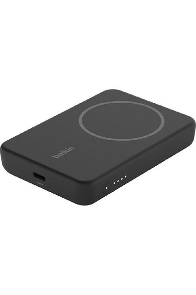 Belkin Boost Charge Magnetic Wireless Powerbank ast Battery Charging 5000 mAh Single USB-C (I/O Charging)
