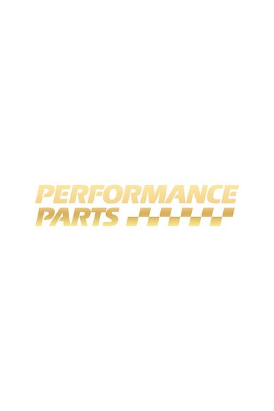Reysa Tasarım Performance Parts Car Sticker 17X17 cm Gold