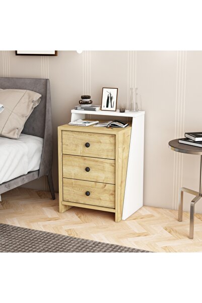 Home Mobiga Zenit 3 Çekmeceli Komodin Şifonyer